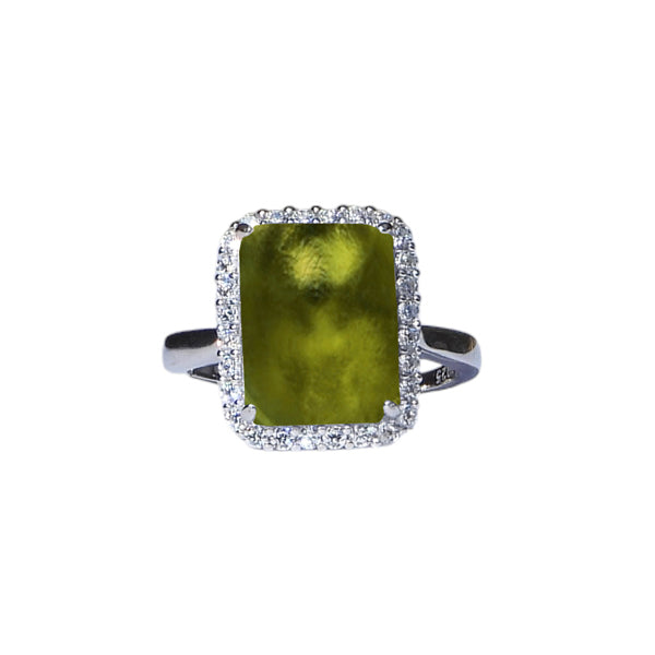 Heritage Sparkle Ring-Glass Rings-Bottled Up Designs