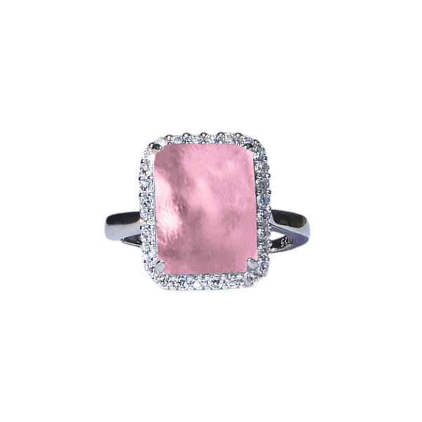 Heritage Sparkle Ring-Glass Rings-Bottled Up Designs