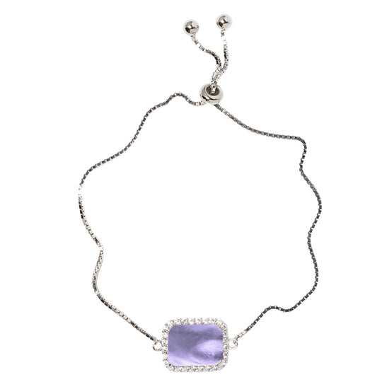 Heritage Sparkle Adjustable Slider Bracelet