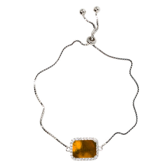 Heritage Sparkle Adjustable Slider Bracelet