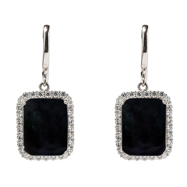 Heritage Sparkle Earrings-Sterling Silver-Bottled Up Designs