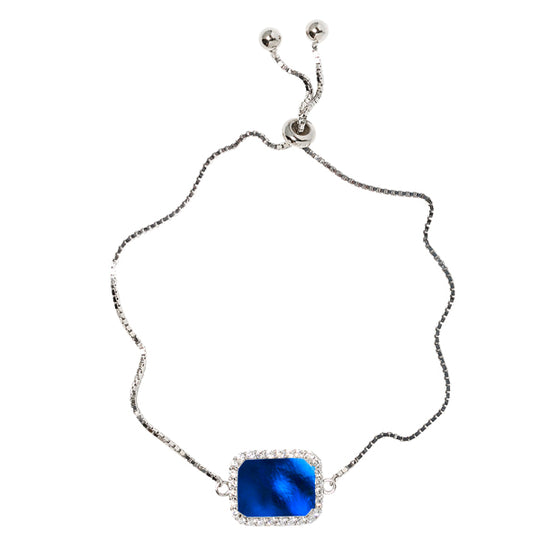 Heritage Sparkle Adjustable Slider Bracelet