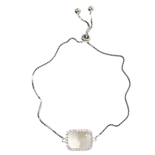 Heritage Sparkle Adjustable Slider Bracelet