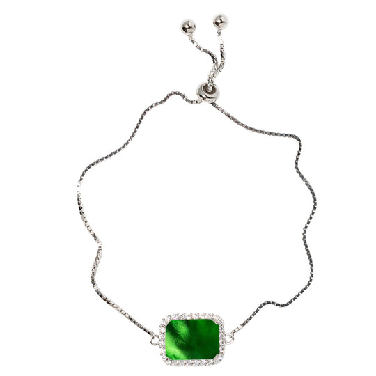 Heritage Sparkle Adjustable Slider Bracelet