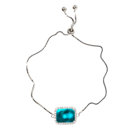 Heritage Sparkle Adjustable Slider Bracelet