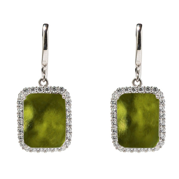 Heritage Sparkle Earrings-Sterling Silver-Bottled Up Designs