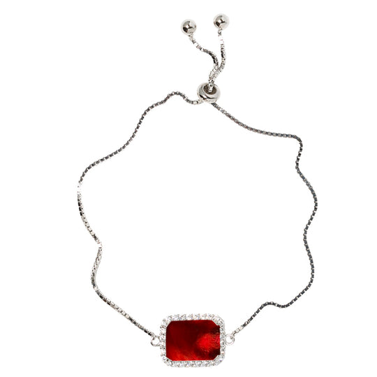 Heritage Sparkle Adjustable Slider Bracelet