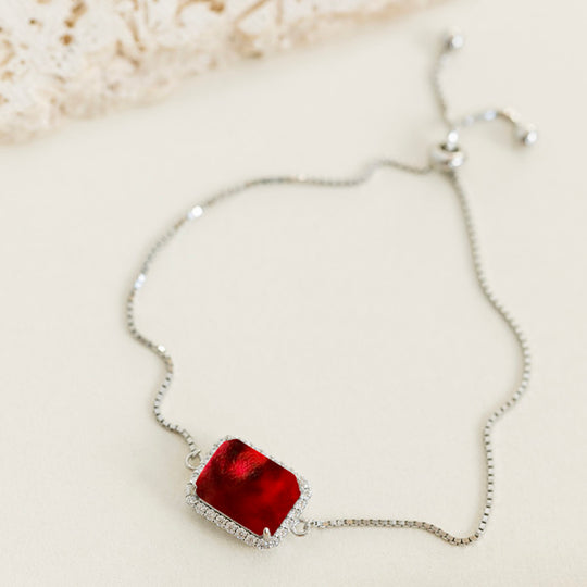 Heritage Sparkle Adjustable Slider Bracelet