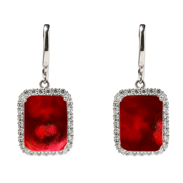 Heritage Sparkle Earrings-Sterling Silver-Bottled Up Designs