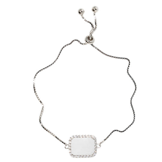 Heritage Sparkle Adjustable Slider Bracelet