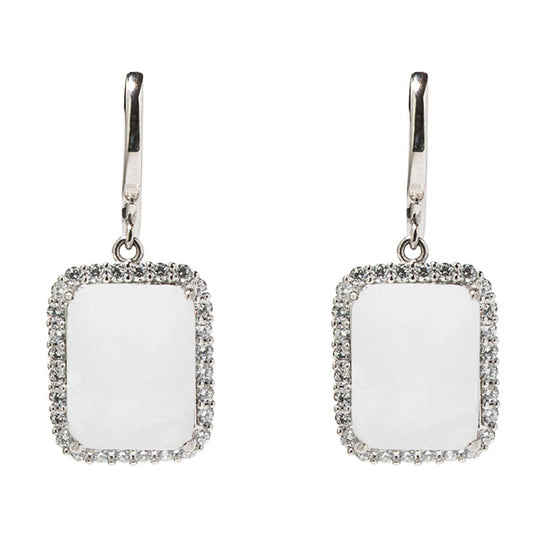 Heritage Sparkle Earrings-Sterling Silver-Bottled Up Designs