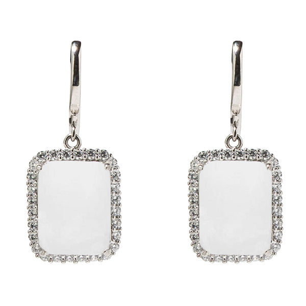 Heritage Sparkle Earrings-Sterling Silver-Bottled Up Designs
