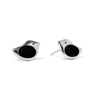 Little Bird Sterling Silver Stud Earrings-Post Earrings-Bottled Up Designs