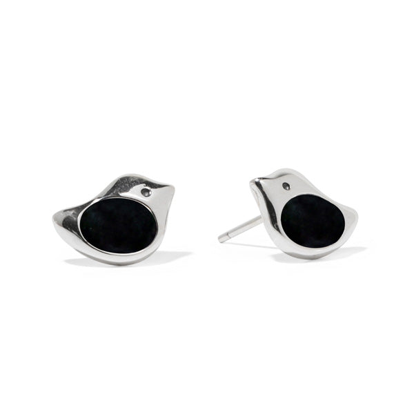 Little Bird Sterling Silver Stud Earrings-Post Earrings-Bottled Up Designs
