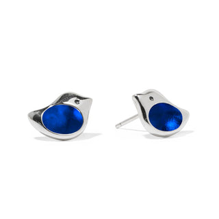 Little Bird Sterling Silver Stud Earrings-Post Earrings-Bottled Up Designs