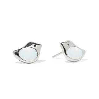 Little Bird Sterling Silver Stud Earrings-Post Earrings-Bottled Up Designs