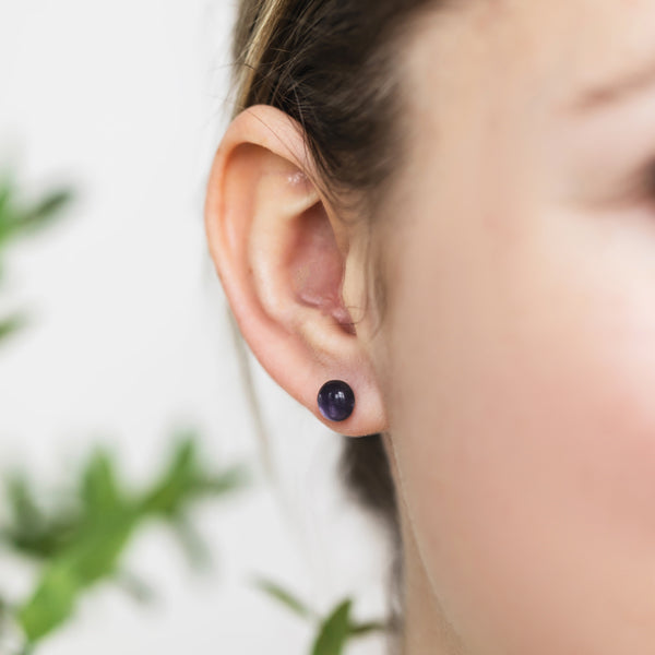 Simple Post Earrings-Post Earrings-Bottled Up Designs