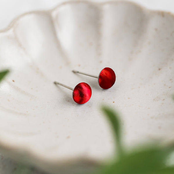 Simple Post Earrings-Post Earrings-Bottled Up Designs