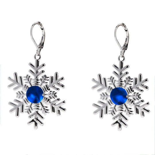 Snowflake Statement Earrings