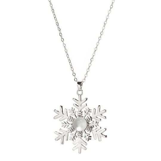Snowflake Statement Necklace