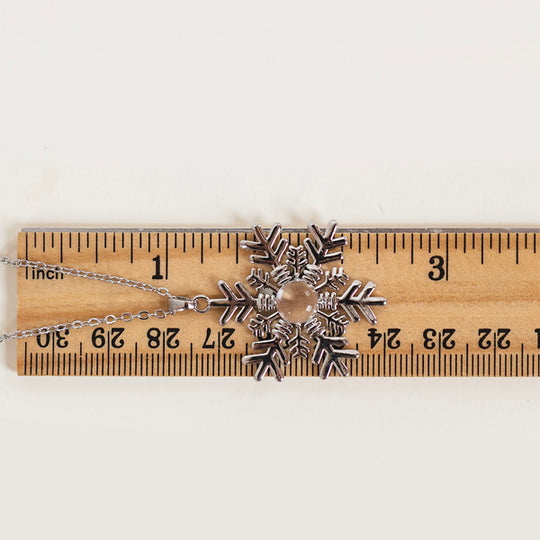 Snowflake Statement Necklace
