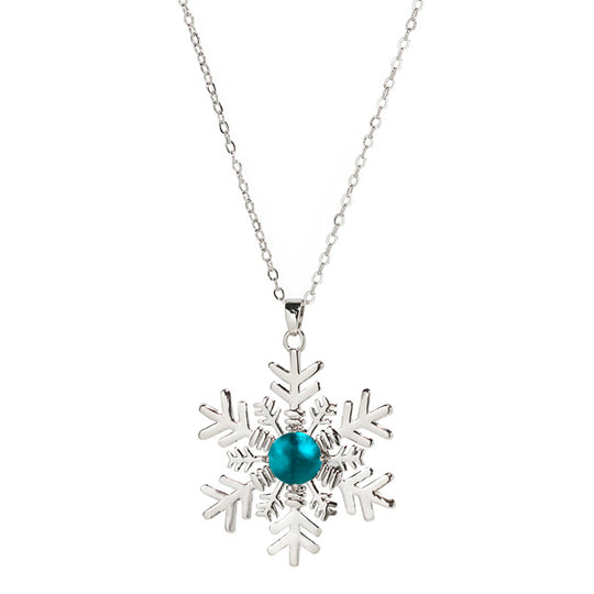 Snowflake Statement Necklace