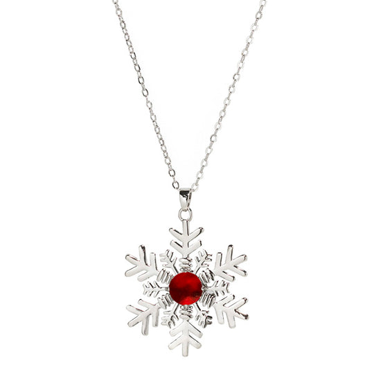 Snowflake Statement Necklace