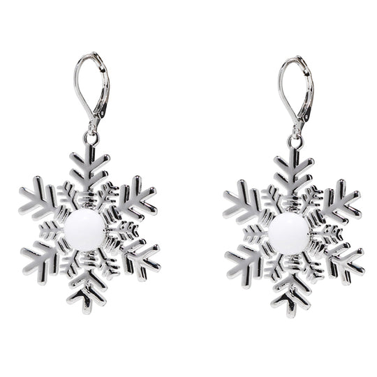 Snowflake Statement Earrings