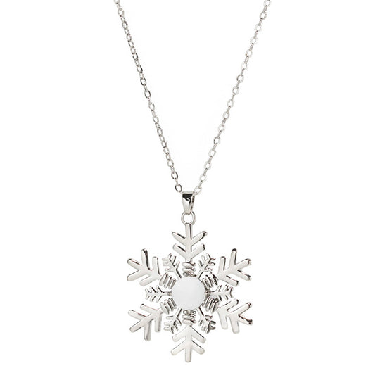 Snowflake Statement Necklace