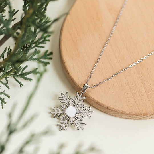 Snowflake Statement Necklace