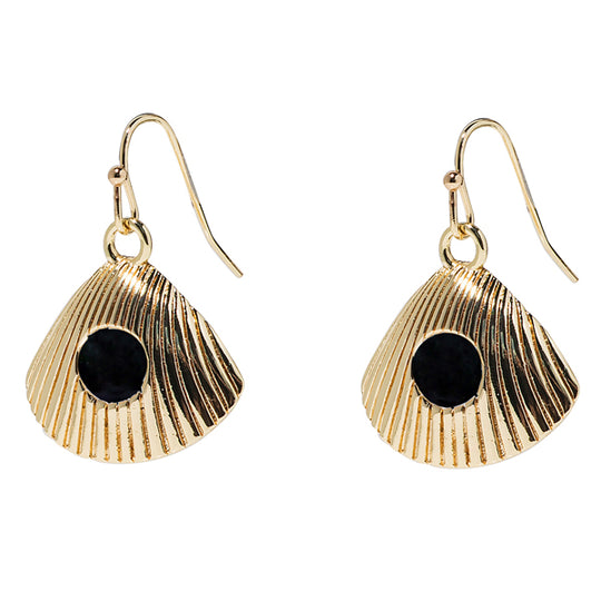 Seashells Earrings in Gold