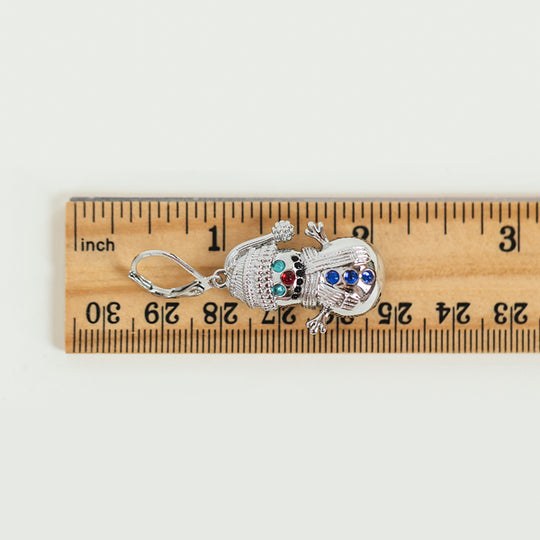 Snowman Earrings
