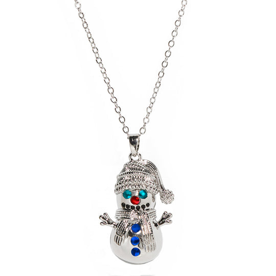 Snowman Necklace