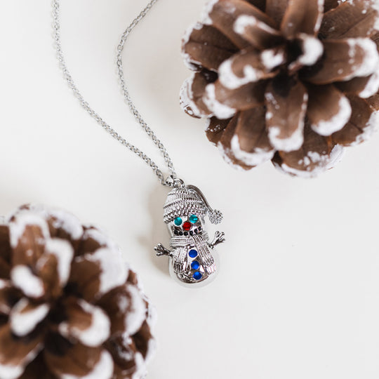 Snowman Necklace