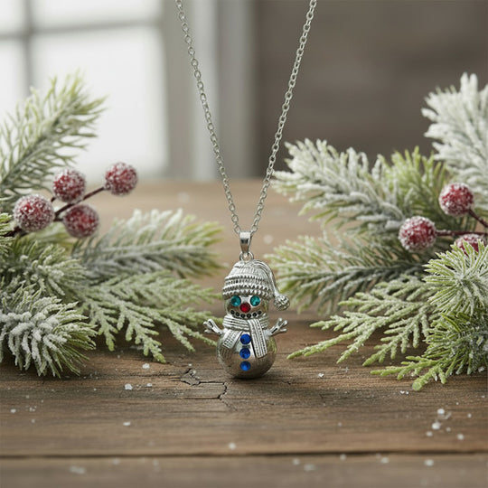 Snowman Necklace