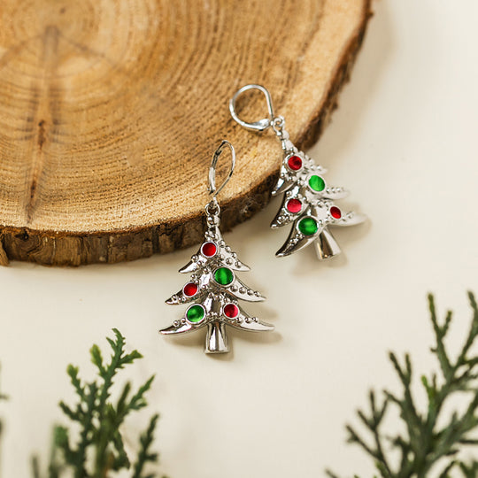 Christmas Tree Earrings