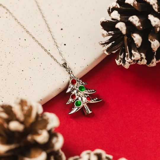 Christmas Tree Necklace