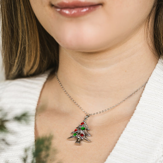 Christmas Tree Necklace