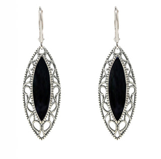 Vintage Elegance Earrings-Sterling Silver-Bottled Up Designs
