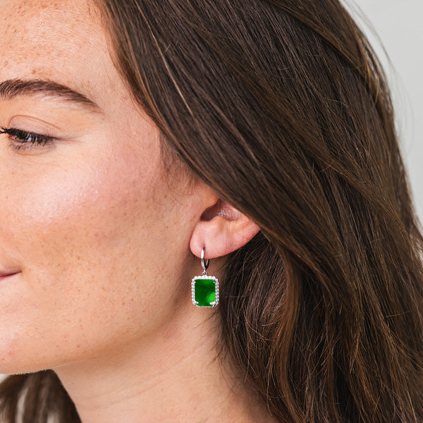 Heritage Sparkle Earrings-Sterling Silver-Bottled Up Designs