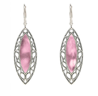 Vintage Elegance Earrings-Sterling Silver-Bottled Up Designs