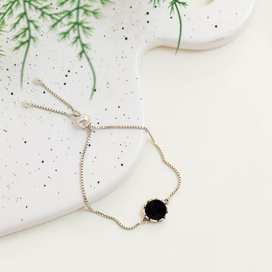 Botanical Adjustable Slider Bracelet