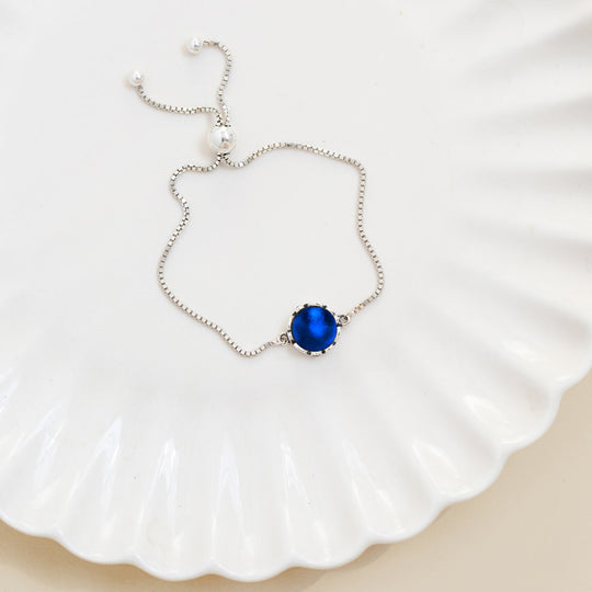 Botanical Adjustable Slider Bracelet