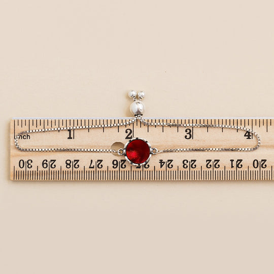 Botanical Adjustable Slider Bracelet