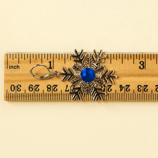 Snowflake Statement Earrings