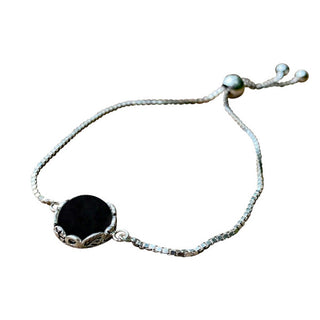 Botanical Sterling Silver Adjustable Slider Bracelet-Bracelet-Bottled Up Designs