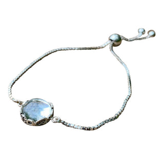 Botanical Sterling Silver Adjustable Slider Bracelet-Bracelet-Bottled Up Designs
