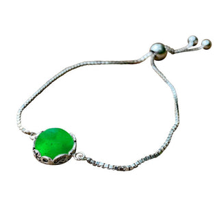 Botanical Sterling Silver Adjustable Slider Bracelet-Bracelet-Bottled Up Designs