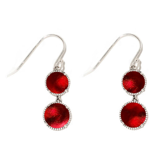 Double Take Sterling Silver Earrings-Sterling Silver-Bottled Up Designs