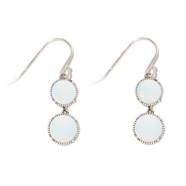 Double Take Sterling Silver Earrings-Sterling Silver-Bottled Up Designs
